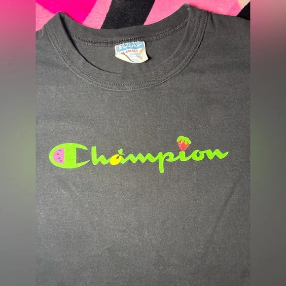 Limited Edition Fruit themed Champion T-shirt - Picture 2 of 10